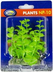 Aqua Nova plastmasas augs 10cm cena un informācija | Dekorācijas akvārijiem | 220.lv