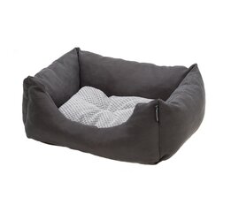 Comfy gultiņa Emma PLUSH grey S cena un informācija | Suņu gultas, spilveni, būdas | 220.lv