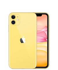 Apple iPhone 11, 64GB, Yellow cena un informācija | Mobilie telefoni | 220.lv