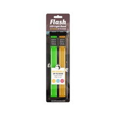 Flash LED gaismas aproce Zaļa - Dzeltena, iepakojumā 2.gab cena un informācija | Aptieciņas, drošības preces | 220.lv