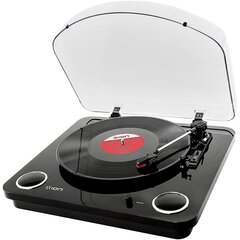 ION - Gramofon MAX LP BK cena un informācija | Plašu atskaņotāji | 220.lv