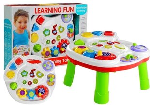 Attīstošs galdiņš ar skaņām un gaismām "Learning Fun" cena un informācija | Rotaļlietas zīdaiņiem | 220.lv