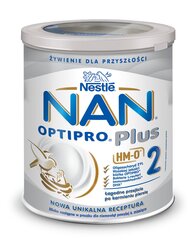 Turpmākas barošanas piena maisījums no 6 mēn Nestle NAN OPTIPRO Plus 2 HM TIN 800 g cena un informācija | Piena maisījumi (6+ mēn.) | 220.lv