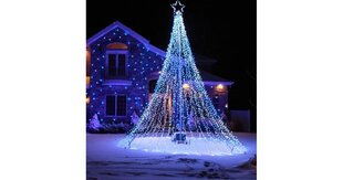 LED 400 Ziemassvētku virtene 32m, mirgo SPC cena un informācija | Ziemassvētku lampiņas, LED virtenes | 220.lv
