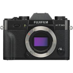 FUJIFILM X-T30 Body, Melns cena un informācija | Digitālās fotokameras | 220.lv
