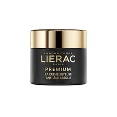 Zīdains sejas krēms Lierac Premium Silky Cream Absolute Anti-Aging 50 ml cena un informācija | Sejas krēmi | 220.lv