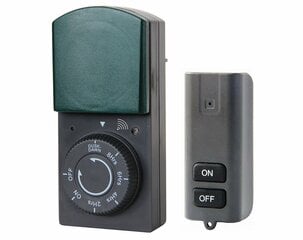 Āra taimeris ar sensoru un tālvadības pulti Electraline 58110 cena un informācija | Taimeri, termostati | 220.lv