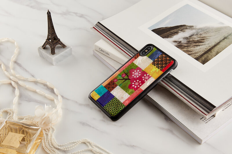 iKins SmartPhone case iPhone XS Max cherry blossom black cena