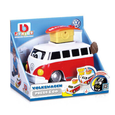 Autobuss Volkswagen BB Junior cena un informācija | Rotaļlietas zīdaiņiem | 220.lv