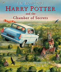 Harry Potter and the Chamber of Secrets : Illustrated Edition cena un informācija | Grāmatas pusaudžiem un jauniešiem | 220.lv