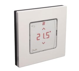 Apkures vadības sistēma Danfoss Icon, virspusējs termostats, 24 V, ar ekrānu cena un informācija | Kamīnu un krāšņu aksesuāri | 220.lv