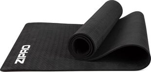 Sporta paklājs Zipro TPE 183x61x0,6 cm, melns cena un informācija | Vingrošanas paklāji | 220.lv