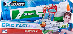 Rotaļlietu ūdens šautene X-Shot Epic Fast-Fill, 56221 cena un informācija | Ūdens, smilšu un pludmales rotaļlietas | 220.lv