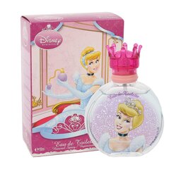 Tualetes ūdens Disney Princess Cinderella EDT meitenēm 100 ml cena un informācija | Bērnu smaržas | 220.lv