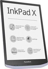 PocketBook InkPad X (PB1040-J-WW), Pēlēks cena un informācija | E-grāmatu lasītāji | 220.lv