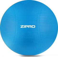 Vingrošanas bumba Zipro Anti-Burst ar pumpi, 65 cm, zila cena un informācija | Vingrošanas bumbas | 220.lv