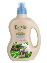 BIOMIO Bio-2in1 Liquid Laundry&amp;Stain 1,5 l veļas mazgāšanas līdzeklis cena un informācija | Mazgāšanas līdzekļi | 220.lv
