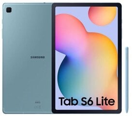 Samsung Galaxy Tab S6 Lite P610, 64GB, Wifi, Zils cena un informācija | Planšetdatori | 220.lv