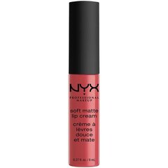 NYX Matēts lūpu krēms SMLC Soft Matte Lip Cream 8 ml, 17 - Ibiza cena un informācija | Lūpu krāsas, balzāmi, spīdumi, vazelīns | 220.lv