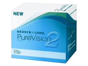 PureVision 2HD kontaktlēcas 8.60, 6 gab cena un informācija | Kontaktlēcas | 220.lv