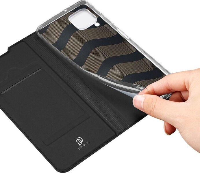 Telefona maciņš Dux Ducis Premium Magnet Case priekš Huawei P40 Lite, melns internetā