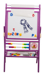 Divpusēja magnētiskā zīmēšanas tāfele ar papīra rulli 3toysm, TPF cena un informācija | Attīstošās rotaļlietas | 220.lv