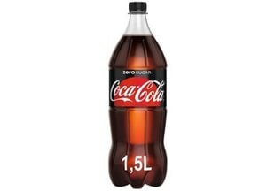 Coca-Cola Zero 1.5L x2 gab cena un informācija | Atsvaidzinoši dzērieni | 220.lv