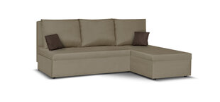 Universāls stūra dīvāns Bellezza Tom, gaiši brūns cena un informācija | Stūra dīvāni | 220.lv