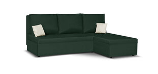 Universāls stūra dīvāns Bellezza Tom, tumši zaļš cena un informācija | Stūra dīvāni | 220.lv