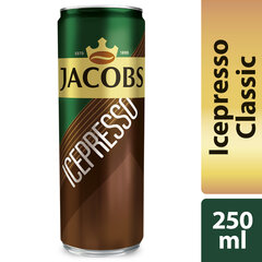 Jacobs Icepresso Classic aukstais kafijas dzēriens, 250ml cena un informācija | Atsvaidzinoši dzērieni | 220.lv