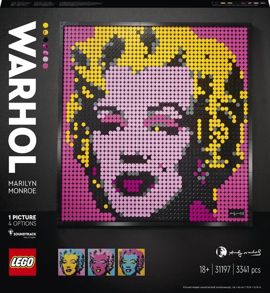 lego 31197 art andy warhol's marilyn monroe stores