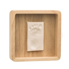 Bērna kāju vai roku nospiedumu komplekts Baby Art Magic Box Wooden cena un informācija | Mazuļa nospiedumi | 220.lv