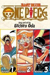 Komiksi Manga One piece Vol 1 3 in 1 cena un informācija | Komiksi | 220.lv