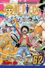 Komiksi Manga One piece Vol 62 cena un informācija | Komiksi | 220.lv