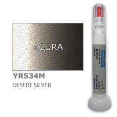 Krāsu korektors skrāpējumu korekcijai ACURA YR534M - DESERT SILVER 12 ml cena un informācija | Auto krāsas | 220.lv