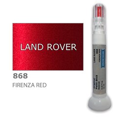 Krāsu korektors skrāpējumu korekcijai LAND ROVER 868 - FIRENZA RED 12 ml cena un informācija | Auto krāsas | 220.lv
