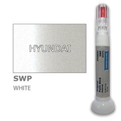 Krāsu korektors skrāpējumu korekcijai HYUNDAI SWP - WHITE 12 ml cena un informācija | Auto krāsas | 220.lv