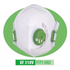 Salokāms respirators XF310V FFP3 NR D cena un informācija | Galvas aizsargi | 220.lv