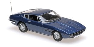 MASERATI GHIBLI COUPÉ – 1969 – BLUE METALLIC Car Model Maxichamps 1:43 cena un informācija | Kolekcionējamie modeļi | 220.lv
