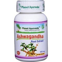 Uztura bagātinātājs Planeta Ayurveda™ Ashwagandha, 60 kapsulas cena un informācija | Uztura bagātinātāji atjaunošanai pēc slodzes | 220.lv