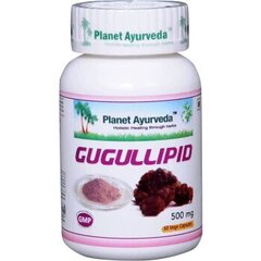 Gugullipīds (Gugullipid) – lai samazinātu holesterīna līmeni un svaru, 60 kapsulas, Planet Ayurveda™ cena un informācija | Uztura bagātinātāji tievēšanai | 220.lv