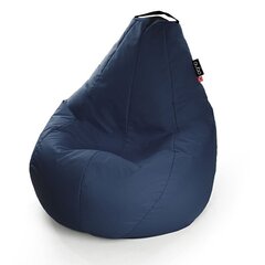 Sēžammaiss Qubo™ Comfort 120, gobelēns, tumši zils cena un informācija | Sēžammaisi, pufi | 220.lv