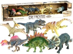 Liels dinozauru komplekts, 6 gab. cena un informācija | Rotaļlietas zēniem | 220.lv