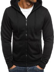 Melns vīriešu džemperis ar kapuci &quot;Lore&quot; cena un informācija | Vīriešu jakas | 220.lv