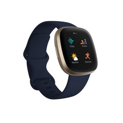 Viedpulkstenis Fitbit VERSA 3 FB511: Krāsa - Zils cena un informācija | Viedpulksteņi (smartwatch) | 220.lv
