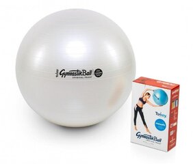 Vingrošanas bumba Pezzi Gymnastik Ball Maxafe 75 cm, balta cena un informācija | Vingrošanas bumbas | 220.lv