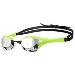 Peldēšanas brilles Arena Cobra Core Mirror, zaļas/sudrabainas krāsas cena un informācija | Peldēšanas brilles | 220.lv