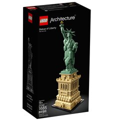 21042 LEGO® Architecture, Statue of Liberty цена и информация | Конструктор автомобилей игрушки для мальчиков | 220.lv