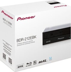 Pioneer BDR 212 EBK cena un informācija | Optiskie diskdziņi | 220.lv