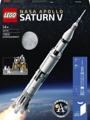 92176 LEGO® Ideas NASA Apollo Saturn V cena un informācija | Konstruktori | 220.lv